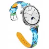 Czesława - Pasek skórzany do smartwatcha / zegarka szerokość 18 mm 09
