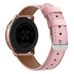 Hiacynta - Pasek skórzany do smartwatcha / zegarka szerokość 20 mm