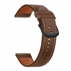 Elżbieta - Pasek skórzany do smartwatcha / zegarka szerokość 22 mm 06