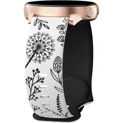 Balbina - Pasek silikonowy do smartwatcha / zegarka szerokość 20 mm