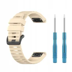 Agata - Pasek silikonowy do smartwatcha GARMIN QUICKFIT (26 mm)