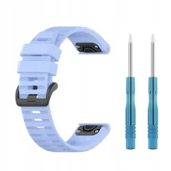 Agata - Pasek silikonowy do smartwatcha GARMIN QUICKFIT (26 mm)