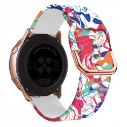 Honorata - Pasek silikonowy do smartwatcha / zegarka szerokość 20 mm