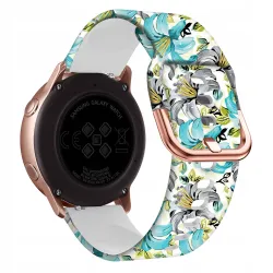 Honorata - Pasek silikonowy do smartwatcha / zegarka szerokość 20 mm