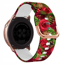 Honorata - Pasek silikonowy do smartwatcha / zegarka szerokość 20 mm