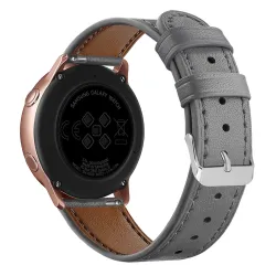 Hiacynta - Pasek skórzany do smartwatcha / zegarka szerokość 20 mm