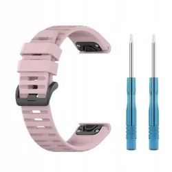 Agata - Pasek silikonowy do smartwatcha GARMIN QUICKFIT (26 mm)