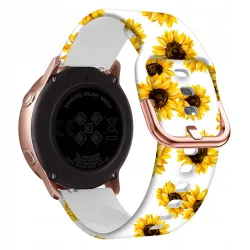 Honorata - Pasek silikonowy do smartwatcha / zegarka szerokość 20 mm