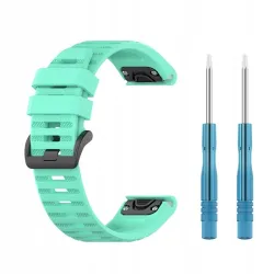Agata - Pasek silikonowy do smartwatcha GARMIN QUICKFIT (26 mm)