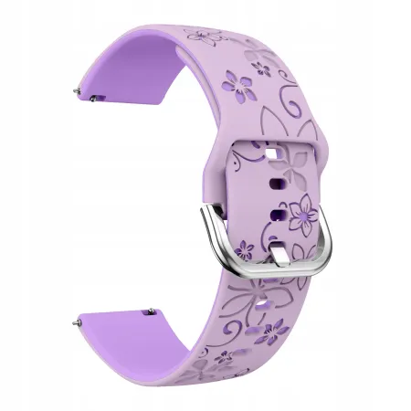 Dagmara - Pasek silikonowy do smartwatcha / zegarka szerokość 20 mm 04
