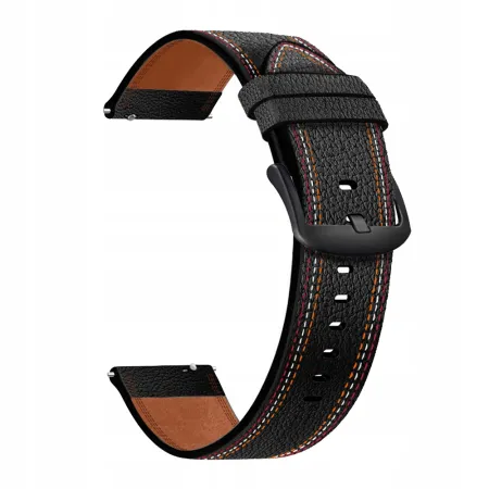 Elżbieta - Pasek skórzany do smartwatcha / zegarka szerokość 22 mm 05