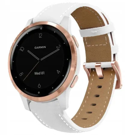 Beata - Pasek skórzany do smartwatcha / zegarka szerokość 18 mm 02
