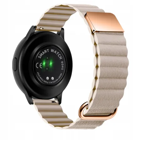 Natalia - Pasek skórzany do smartwatcha / zegarka szerokość 20 mm 01