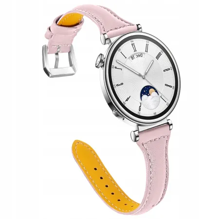 Czesława - Pasek skórzany do smartwatcha / zegarka szerokość 18 mm 14