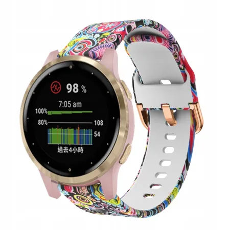 Dżesika - Pasek silikonowy do smartwatcha / zegarka szerokość 18 mm 02