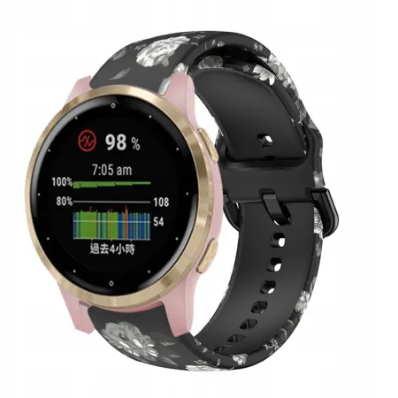 Dżesika - Pasek silikonowy do smartwatcha / zegarka szerokość 18 mm 07