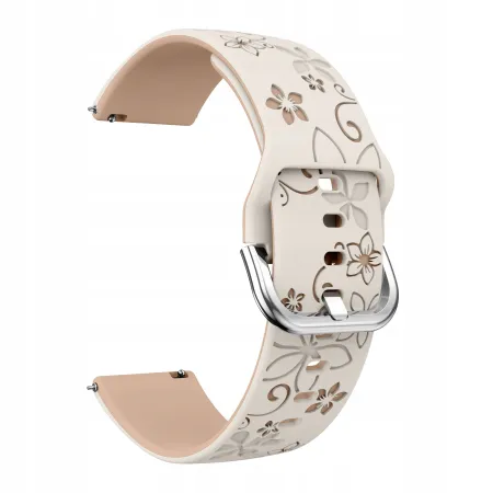 Dagmara - Pasek silikonowy do smartwatcha / zegarka szerokość 20 mm 02