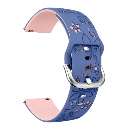 Dagmara - Pasek silikonowy do smartwatcha / zegarka szerokość 20 mm 05