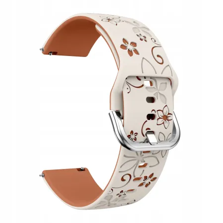 Dagmara - Pasek silikonowy do smartwatcha / zegarka szerokość 20 mm 03