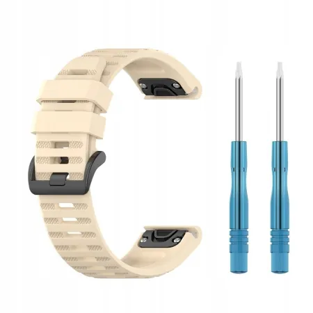Agata - Pasek silikonowy do smartwatcha GARMIN QUICKFIT (26 mm)