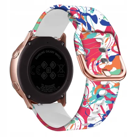 Honorata - Pasek silikonowy do smartwatcha / zegarka szerokość 20 mm