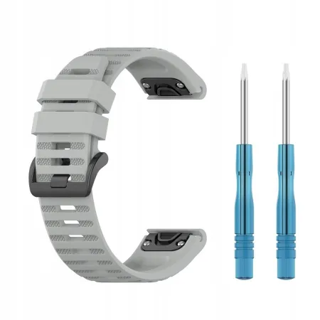 Agata - Pasek silikonowy do smartwatcha GARMIN QUICKFIT (26 mm)